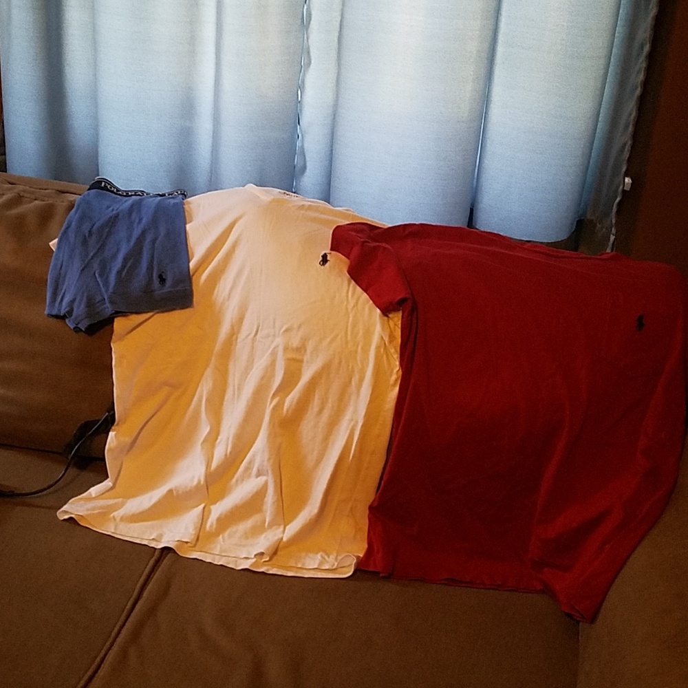 Polo t-shirts and underwear